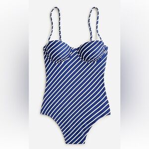 Jcrew Heritage Underwire Balconette One-piece Swimsuit in Size 2